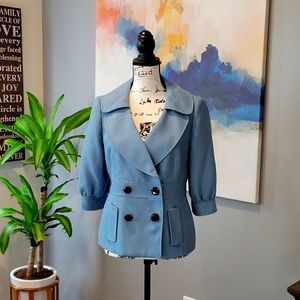 Nine west teal coat